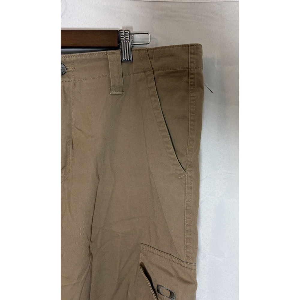 Oakley Cargo Fit Khaki Pants Men 34x30 Y2K Ripstop Tactical Utility Outdoor - Picture 7 of 16